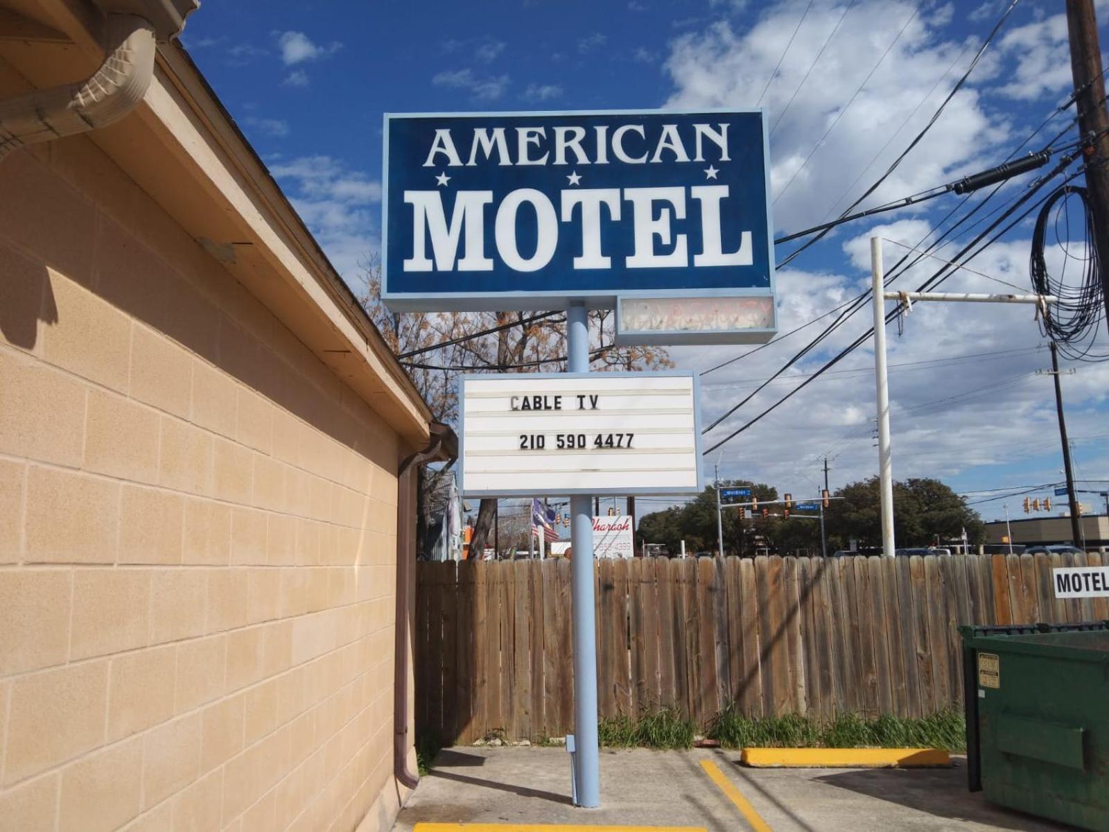 アメリカン モーテル  サンアントニオ エクステリア 写真